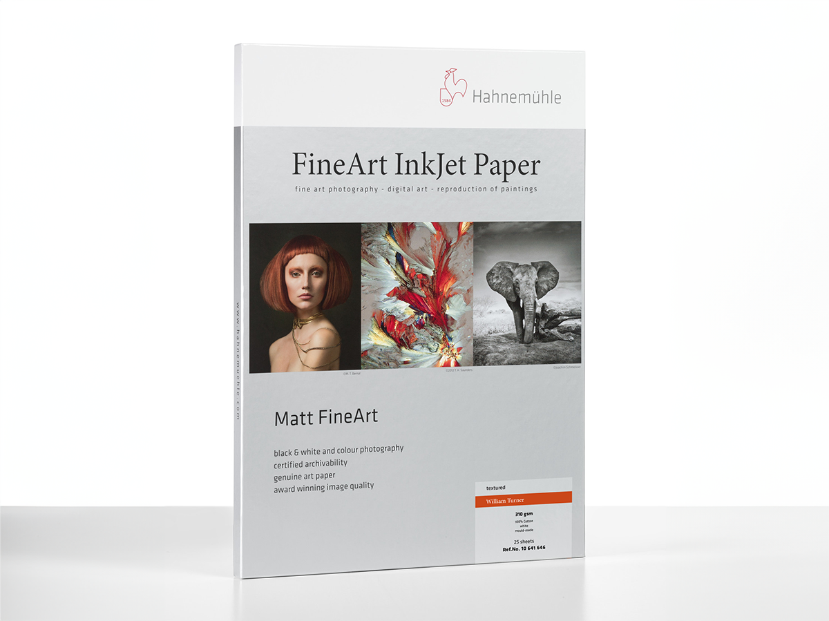 Hahnemühle William Turner 310, 25 sheets | Scandinavian Photo